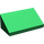 LEGO Green Slope 1 x 2 (31°) (85984)