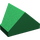 LEGO Grün Steigung 1 x 2 (45°) Doppelt / Invertiert mit Innenbolzenhalter (3049)