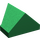 LEGO Grün Steigung 1 x 2 (45°) Doppelt / Invertiert mit offenem Boden (3049)