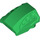 LEGO Verde Pendenza 1 x 2 x 2 Curvo con Dimples (44675)