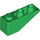 LEGO Green Slope 1 x 3 (25°) Inverted (4287)