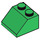 LEGO Green Slope 2 x 2 (45°) (3039 / 6227)