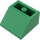 LEGO Grün Steigung 2 x 2 (45°) Invertiert mit flachem Abstandshalter darunter (3660)