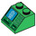 LEGO Grün Steigung 2 x 2 (45°) mit ATM Display und Keypad Dekoration (3039 / 21643)