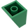 LEGO Grün Steigung 2 x 2 x 2 (65°) mit Unterrohr (3678)