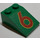 LEGO Green Slope 2 x 3 (25°) with 6 Pattern with Rough Surface (3298)