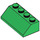 LEGO Green Slope 2 x 4 (45°) with Rough Surface (3037)