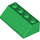 LEGO Green Slope 2 x 4 (45°) with Rough Surface (3037)