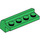 LEGO Grön Backe 2 x 4 x 1.3 Böjd (6081)