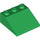 LEGO Verde Con pendiente 3 x 3 (25°) (4161)