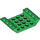 LEGO Green Slope 4 x 6 (45°) Double Inverted with Open Center with 3 Holes (30283 / 60219)