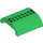 LEGO Verde Con pendiente 8 x 8 x 2 Curvo Doble (54095)