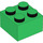 LEGO Green Soft Brick 2 x 2 (22148 / 50844)