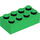 LEGO Grün Soft Backstein 2 x 4 (50845)