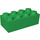 LEGO Grün Soft Backstein 2 x 4 (50845)