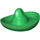 LEGO Verde Sombrero con Gold (90388 / 92830)