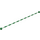 LEGO Verde Cuerda con Coupling puntos y Final Espigas 1 x 21 (1155 / 63141)