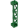 LEGO Grön Support 2 x 2 x 10 Balk Triangulär Vertikal (Typ 4 - 3 stoplar, 3 sektioner) (4687 / 95347)