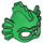LEGO Grün Swamp Creature Kopfbedeckung (10227)