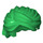 LEGO Green Swept Back Wavy Tousled Hair (43753 / 61183)