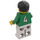 LEGO Green Team Player with Number 4 on Back Minifigure