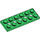 LEGO Green Technic Plate 2 x 6 with Holes (32001)