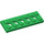 LEGO Vert Technic assiette 2 x 6 avec des trous (32001)