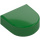 LEGO Green Tile 1 x 1 Half Oval (24246 / 35399)