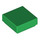 LEGO Green Tile 1 x 1 with Groove (3070 / 30039)