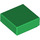 LEGO Vert Tuile 1 x 1 avec rainure (3070 / 30039)