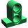 LEGO Vert Tuile 1 x 2 avec Perpendiculaire Faisceau 2 (32530)