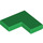 LEGO Green Tile 2 x 2 Corner (14719)