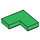 LEGO Green Tile 2 x 2 Corner (14719)