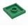 LEGO Green Tile 2 x 2 with Groove (3068 / 88409)