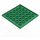 LEGO Groen Tegel 6 x 6 met buizen aan de onderzijde (10202)