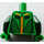 LEGO Vert Ultimate Aaron Minifigurine Torse (973 / 76382)