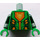 LEGO Grøn Ultimate Aaron Minifig Torso (973 / 76382)