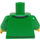 LEGO Green V-Neck Sweater Minifig Torso (973 / 76382)