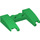 LEGO Groen Wig 3 x 4 x 0.7 met Uitsparing (11291 / 31584)