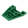 LEGO Green Wedge 4 x 4 Triple without Stud Notches (6069)