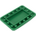 레고 녹색 쐐기 4 x 6 지붕 구부러진 (98281)
