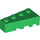 LEGO Green Wedge Brick 2 x 4 Left (41768)