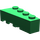 LEGO Green Wedge Brick 2 x 4 Right (41767)