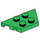 LEGO Vert Coin assiette 2 x 4 (51739)