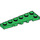 LEGO Green Wedge Plate 2 x 6 Left (78443)