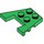 LEGO Vert Coin assiette 3 x 4 avec des encoches pour tenons (28842 / 48183)