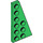LEGO Green Wedge Plate 3 x 6 Wing Right (54383)