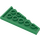 LEGO Grün Keil Platte 3 x 6 Flügel Recht (54383)