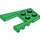 LEGO Green Wedge Plate 4 x 4 with 2 x 2 Cutout (41822 / 43719)