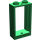 LEGO Grün Fenster Rahmen 1 x 2 x 3 ohne Sill (3662 / 60593)